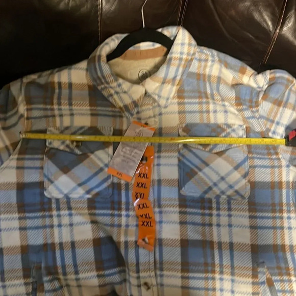 Sage Ladies' Plush Shirt Jacket - Picture 8 of 9